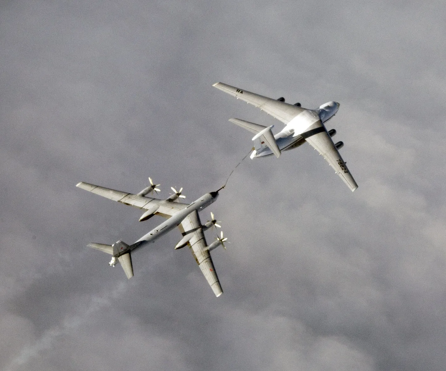 Vene sõjalennuki Tupolev Tu-95.