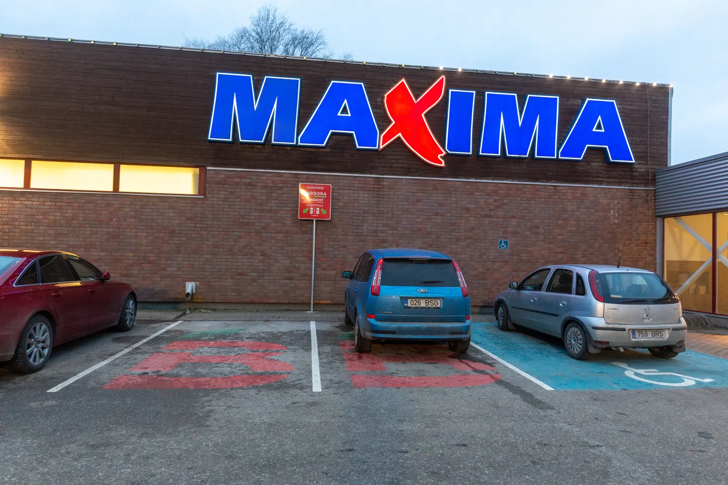 Maxima kauplus.