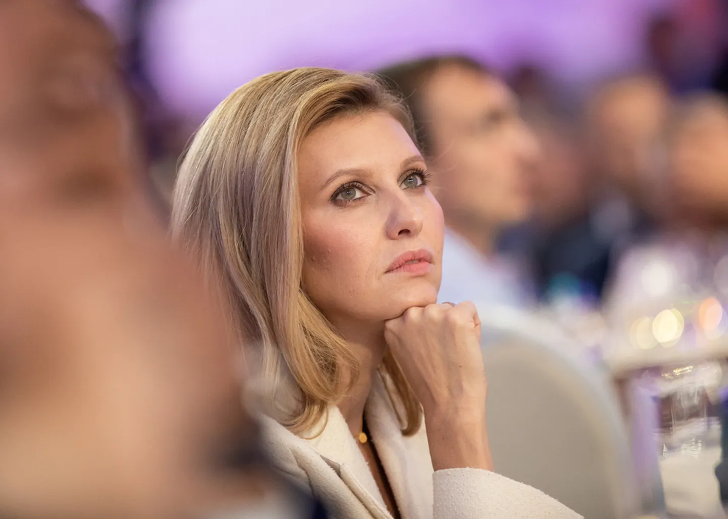 Ukrainas pirmā lēdija Olena Zelenska.