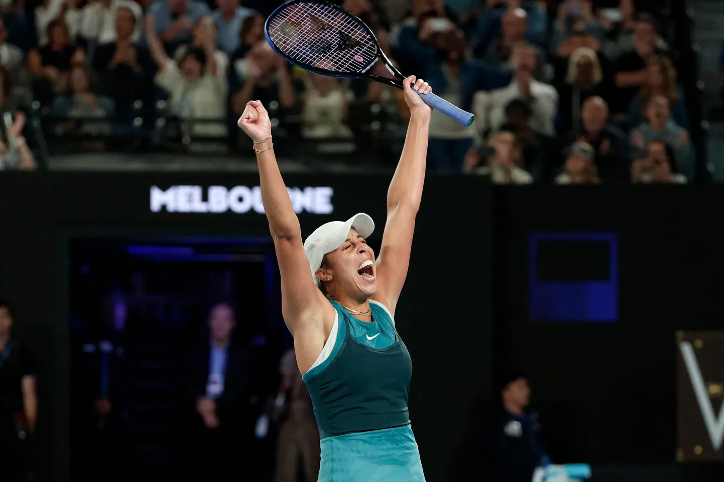 Madison Keys võitis esimest korda karjääri jooksul Suure slämmi turniiri.