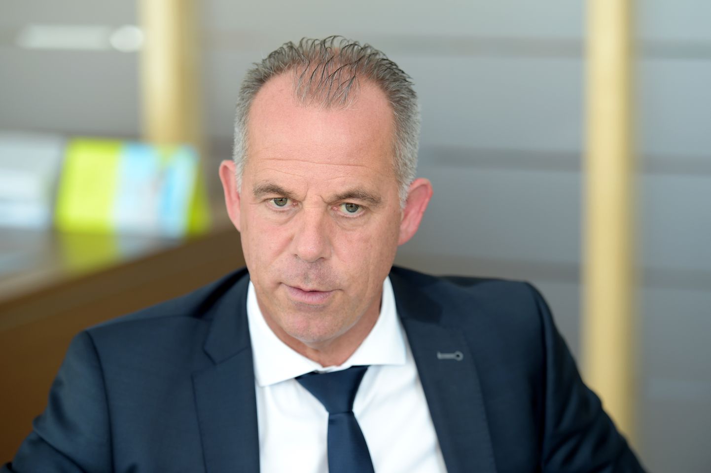"airBaltic" prezidents un izpilddirektors Martins Gauss.