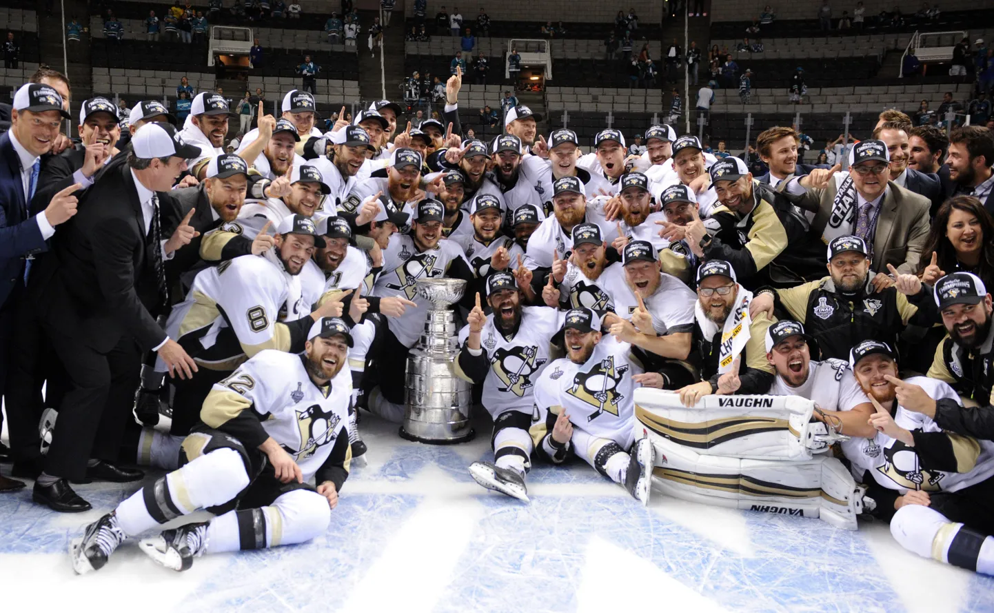 Pittsburgh Penguinsi mängijad.