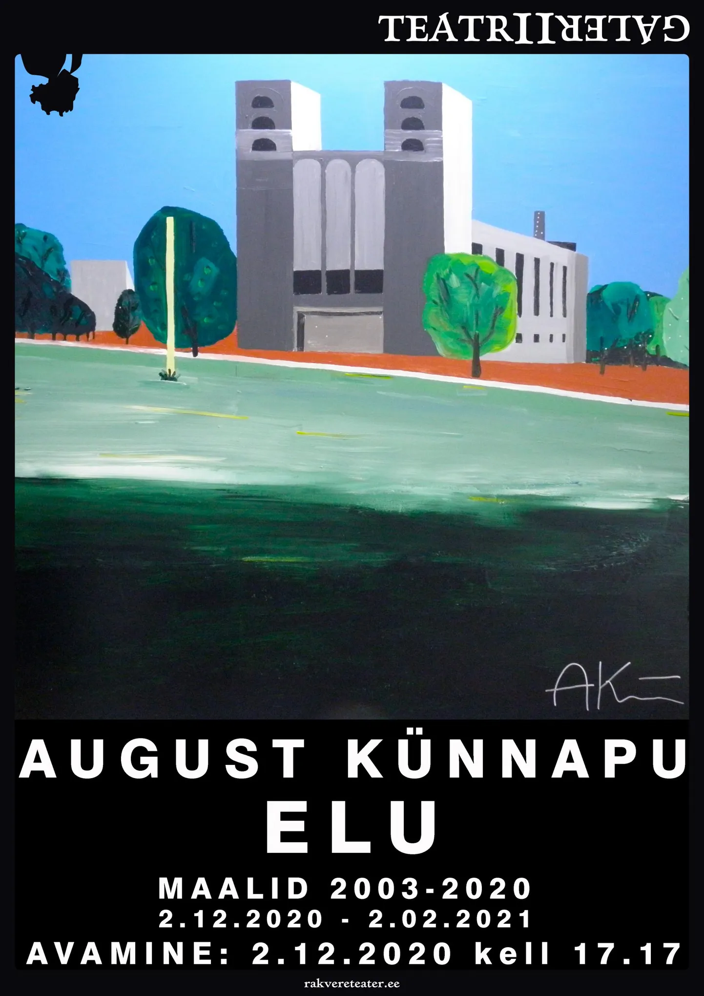 August Künnapu teostest leiab ka Rakvere motiive.