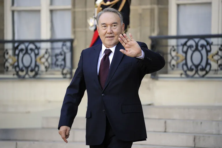 Kasahstani president Nursultan Nazarbajev