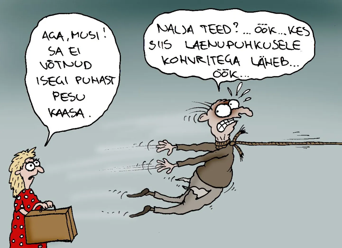 Laenupuhkusele minek.