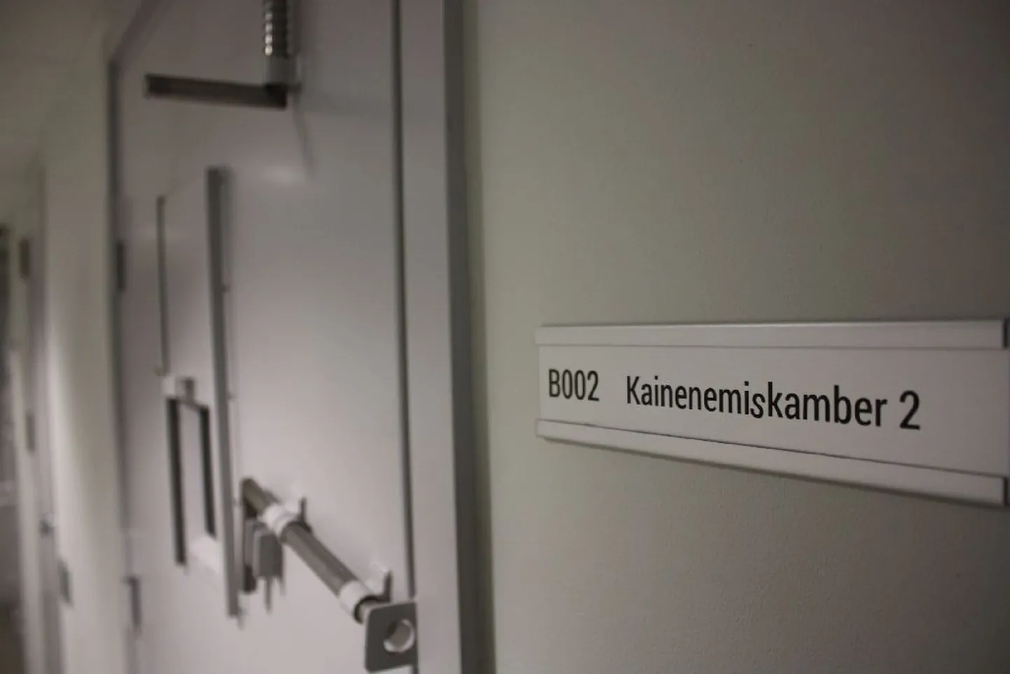 Kainenemiskamber Võru arestimajas.