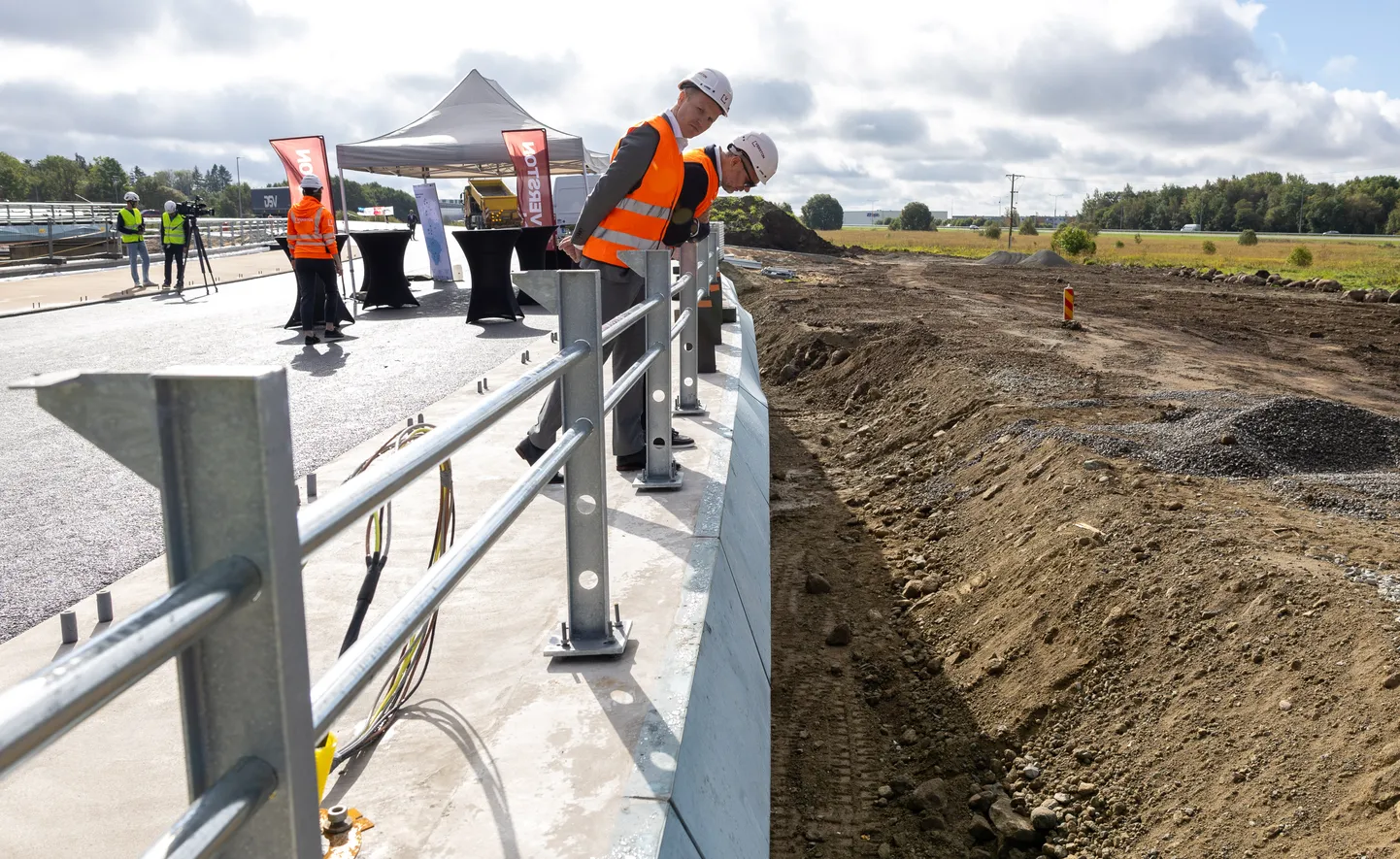 Rail Balticu lepingu allkirjastamine Põrguväljal. 11. september 2024.