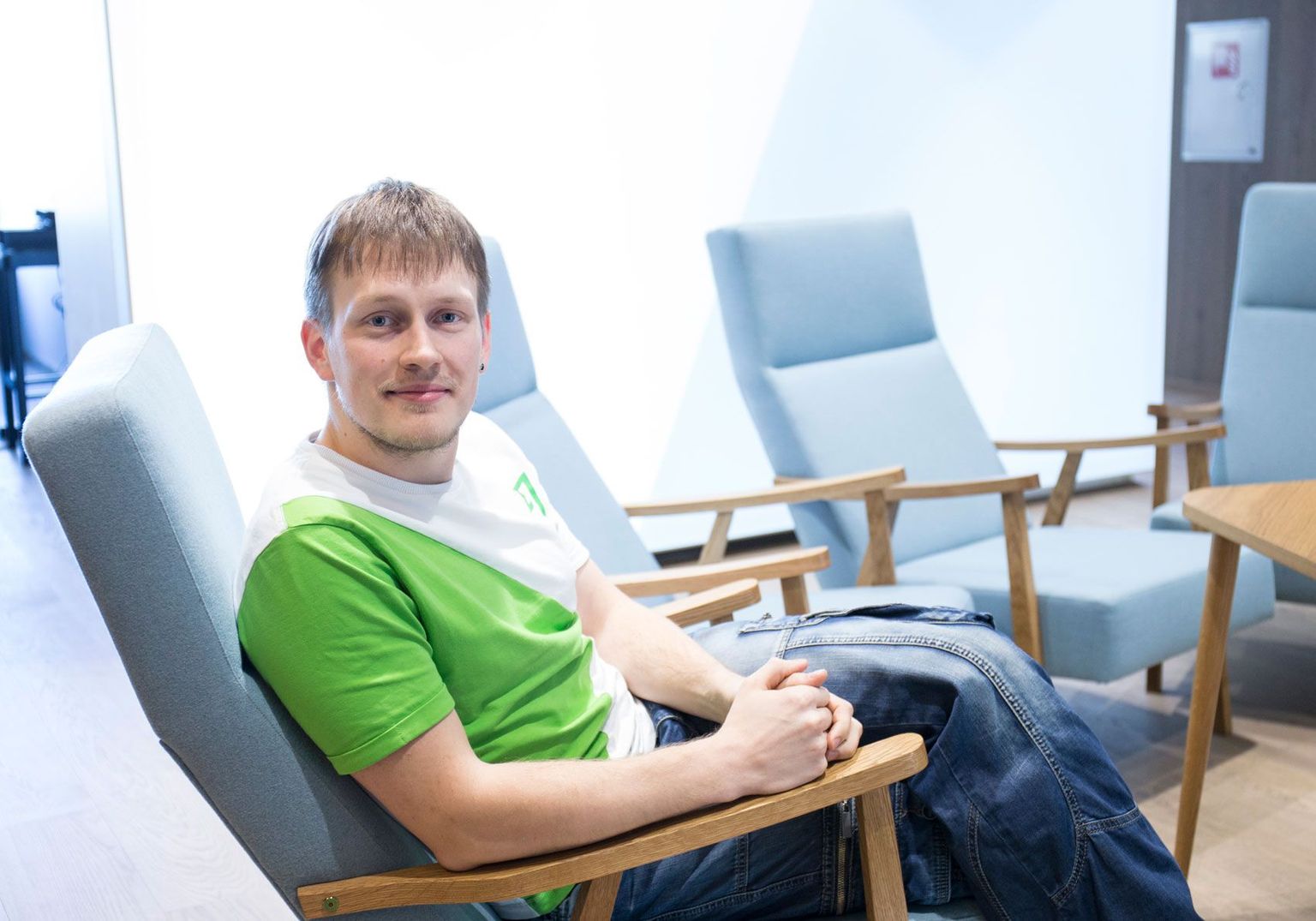 Ukrainlane Bogdan Danilyuk töötab TransferWise’is ja on rahul Eesti rahuliku eluga.