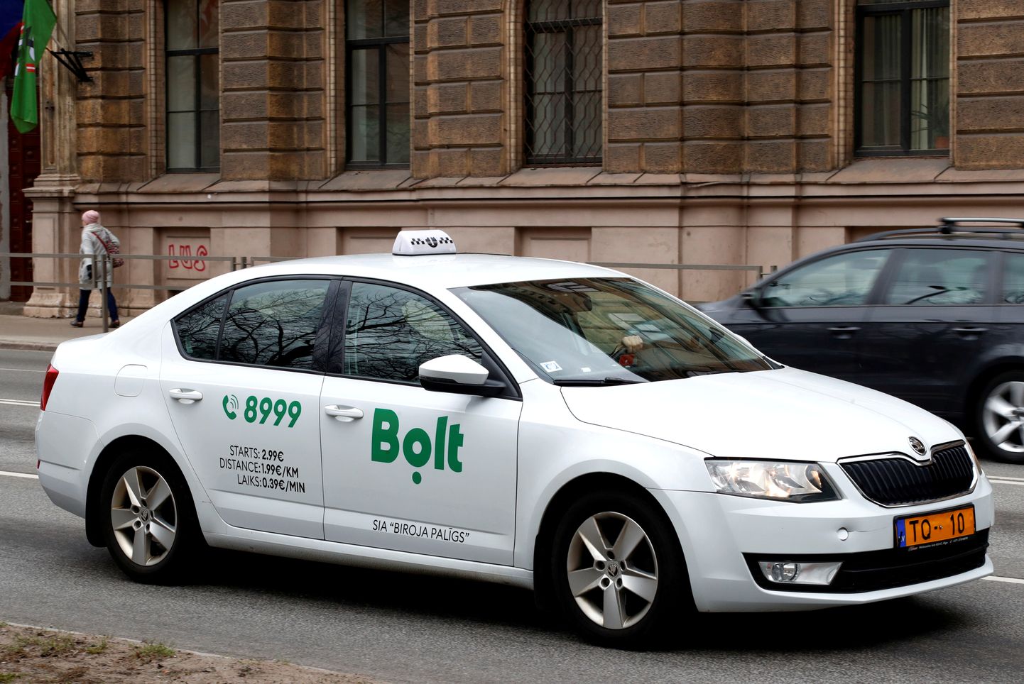 Bolt takso Riias.