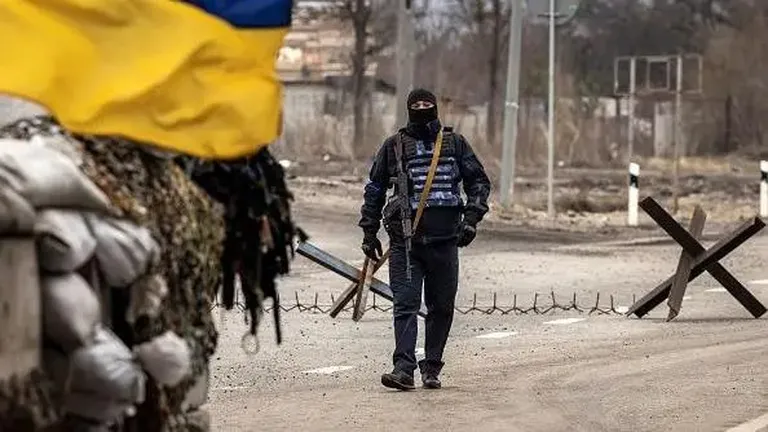 Украинский солдат