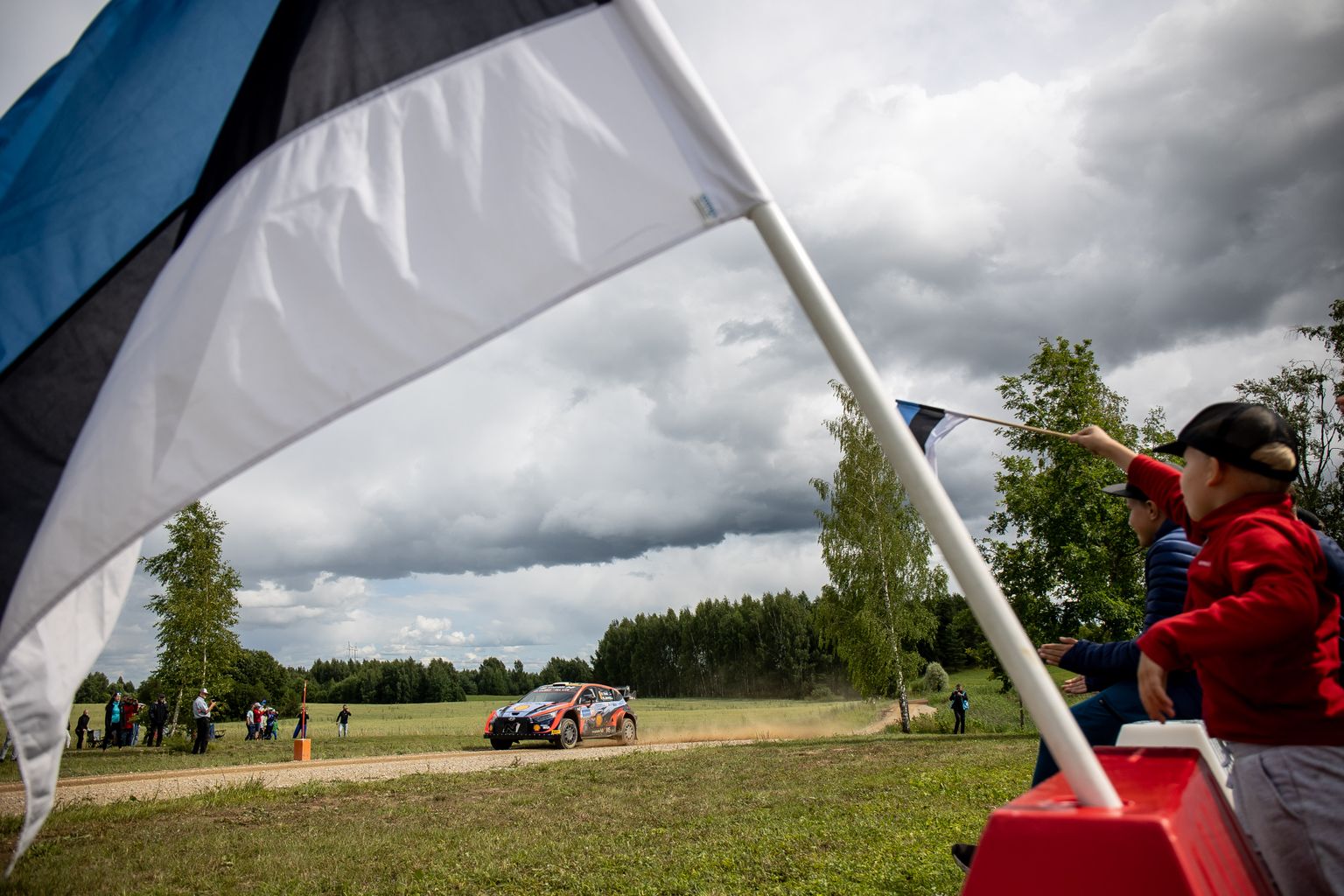 Ott Tänak mullusel Rally Estonial.
