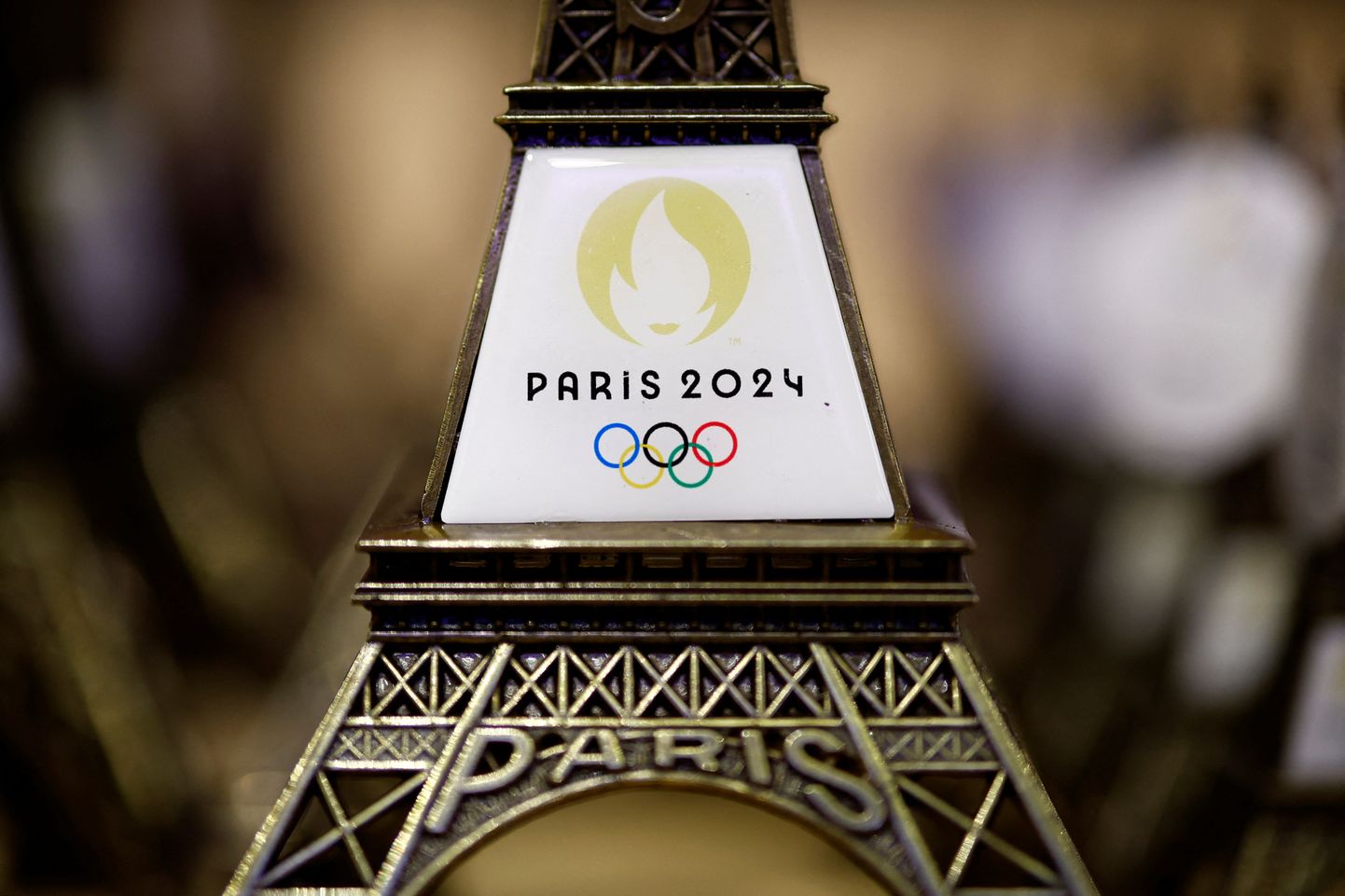 Логотип Олимпиады в Париже.