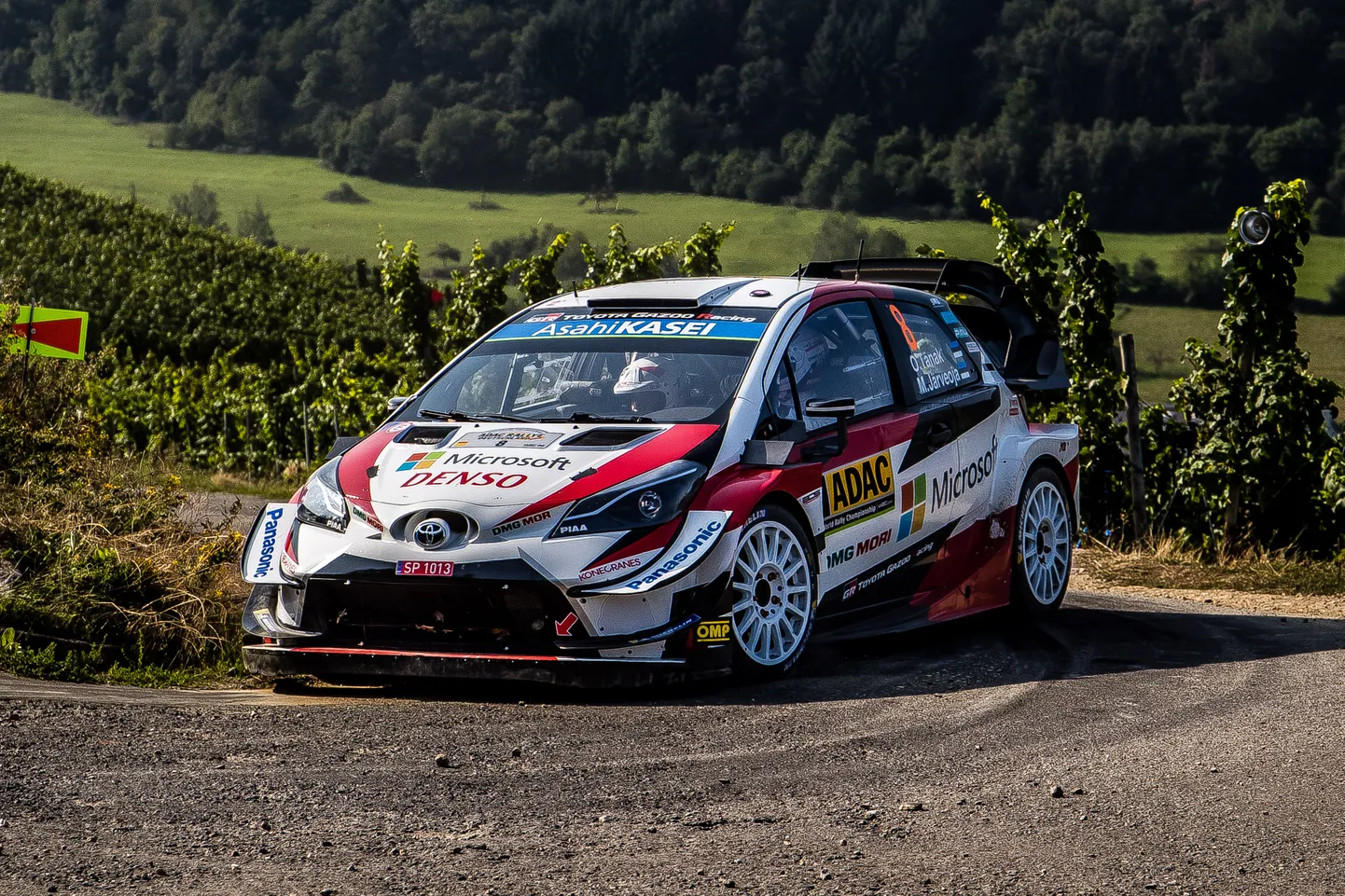 Ott Tänak 2019. aastal Toyota roolis.