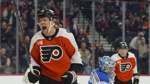 Rodrigo Ābols dosegel prvi gol v NHL sezoni in bil imenovan za drugo zvezdo tekme