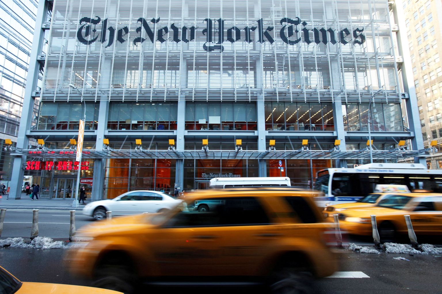 New York Timesi peakorter.