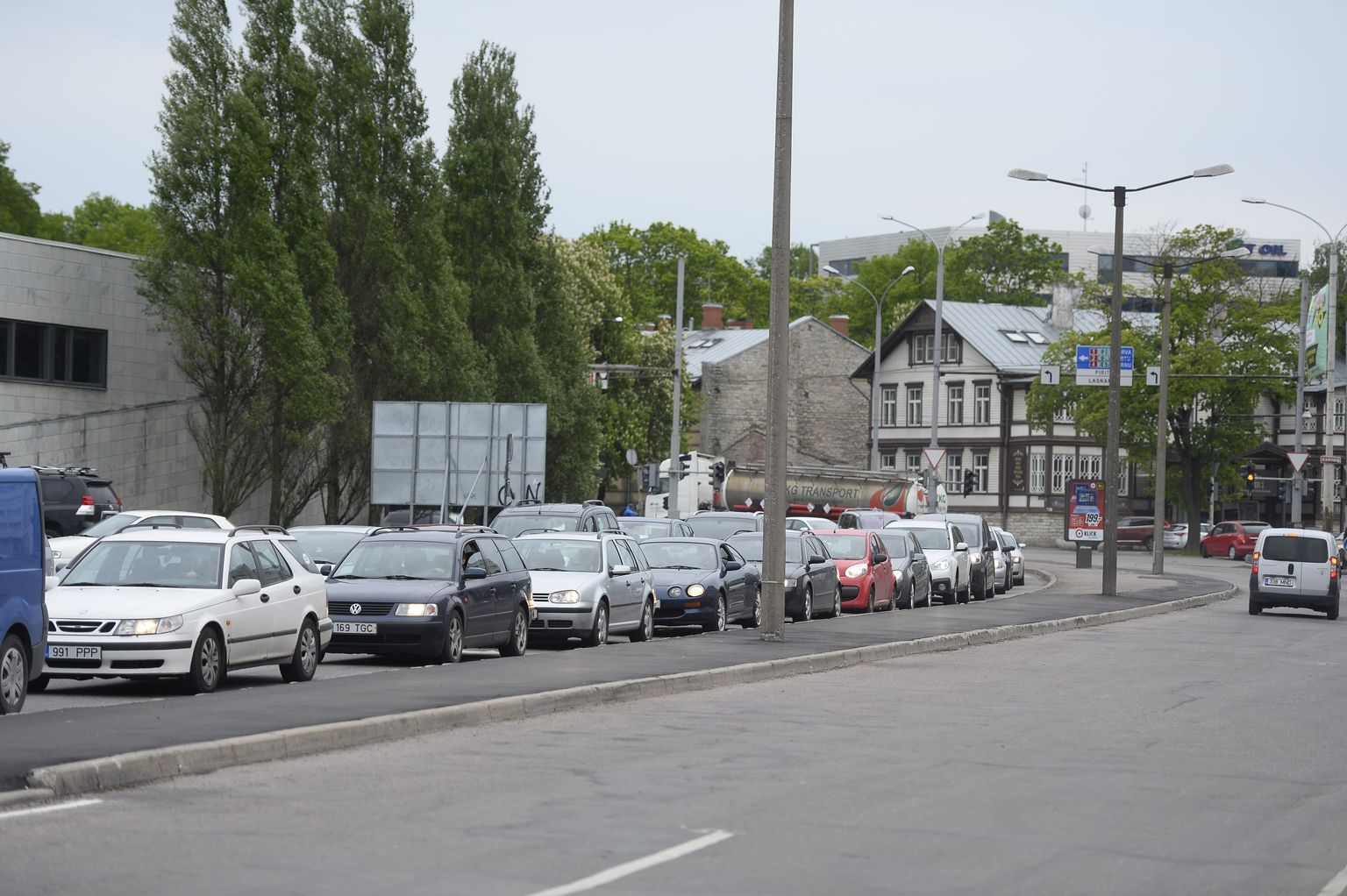 Narva maantee sulgemine avaldas õhtuse tipptunni ajal kardetust vähem mõju.
