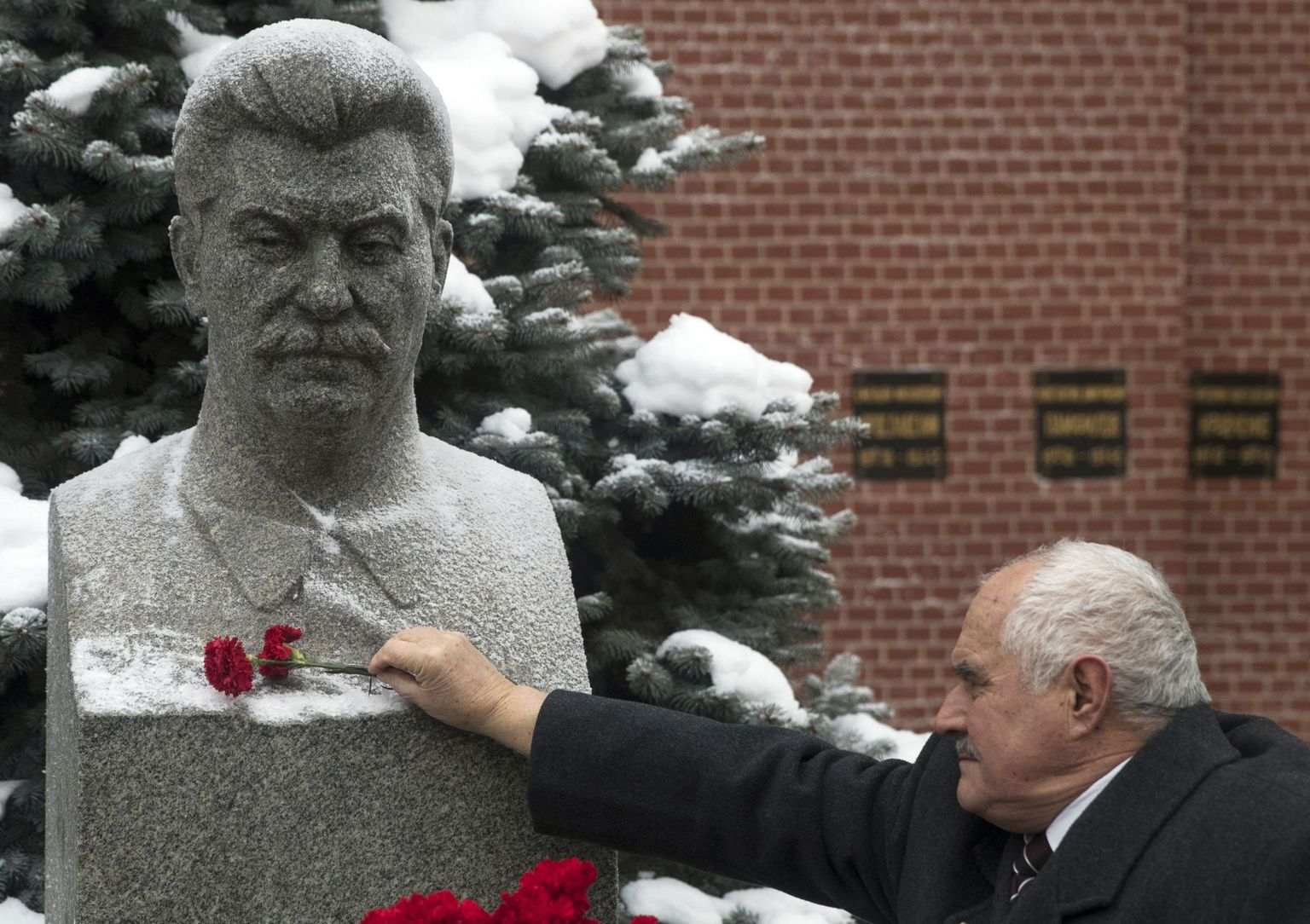 Stalini haud Kremli müüri ääres.