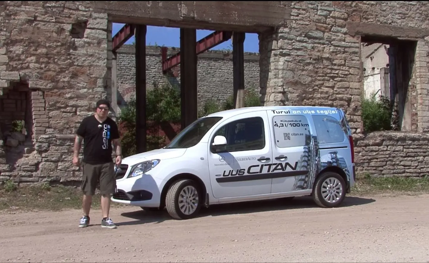 Mercedes-Benzi Citan proovisõit.