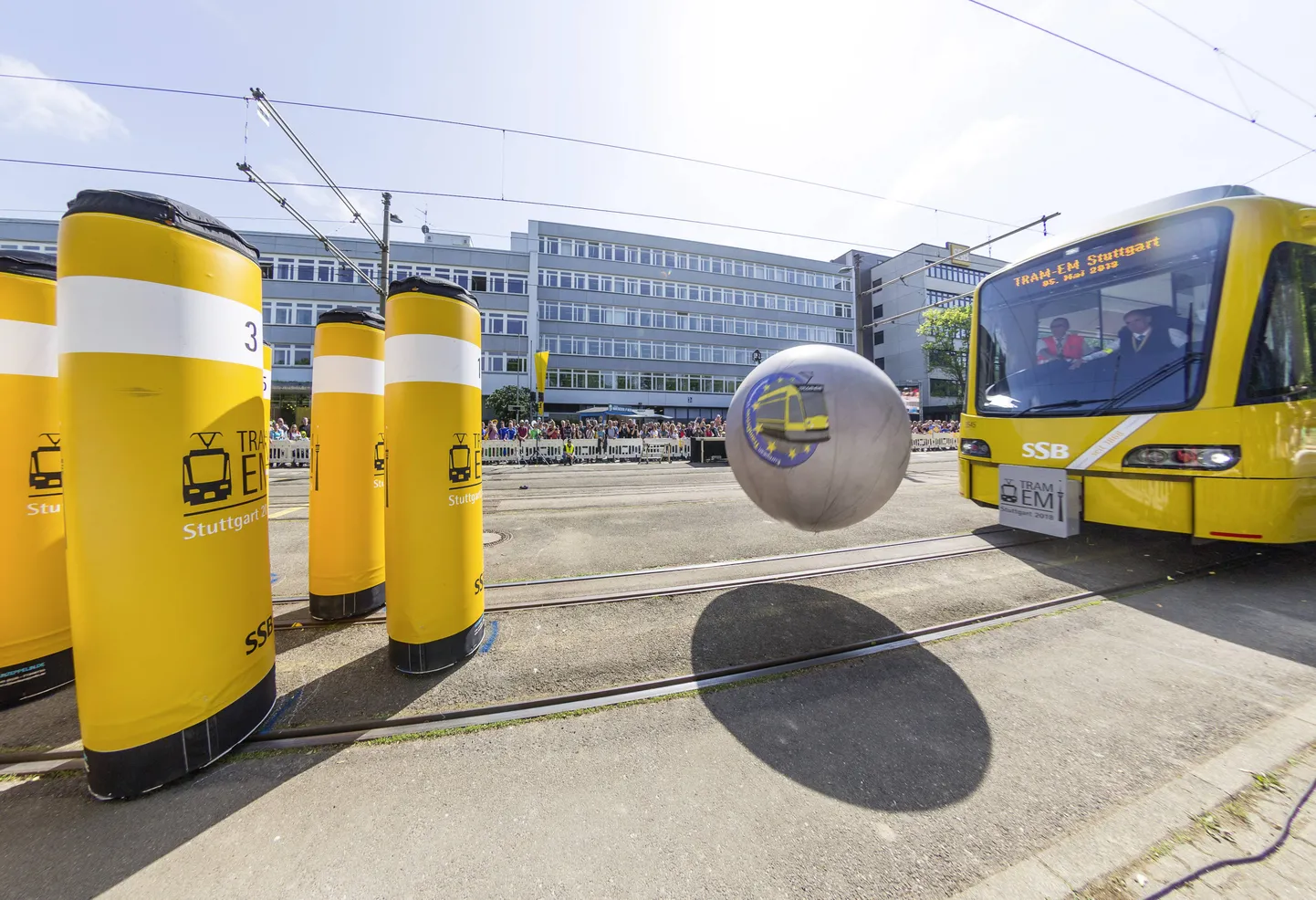 Trammijuhtide võistlused Stuttgartis.