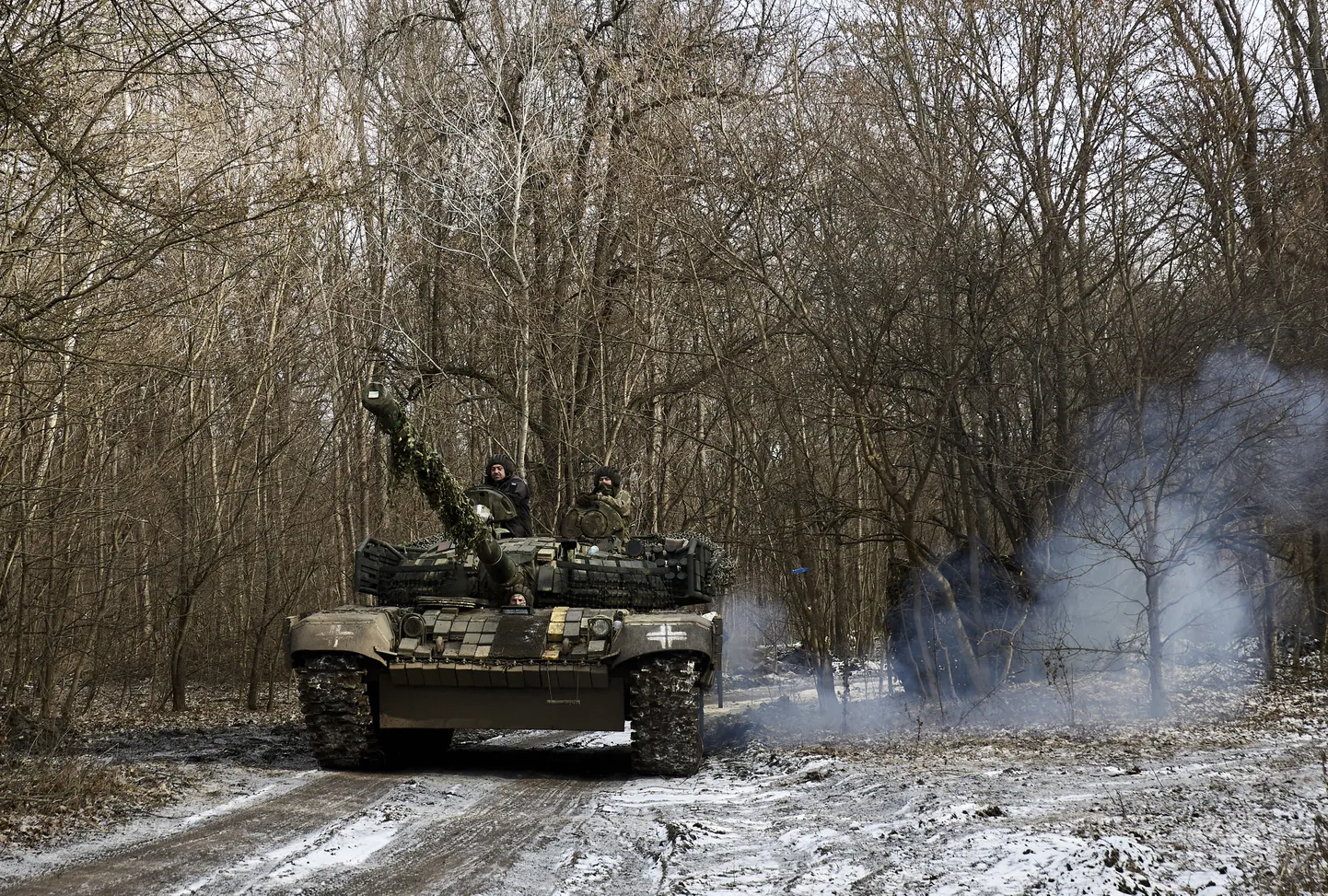 Ukraina tank Harkivi oblastis.
