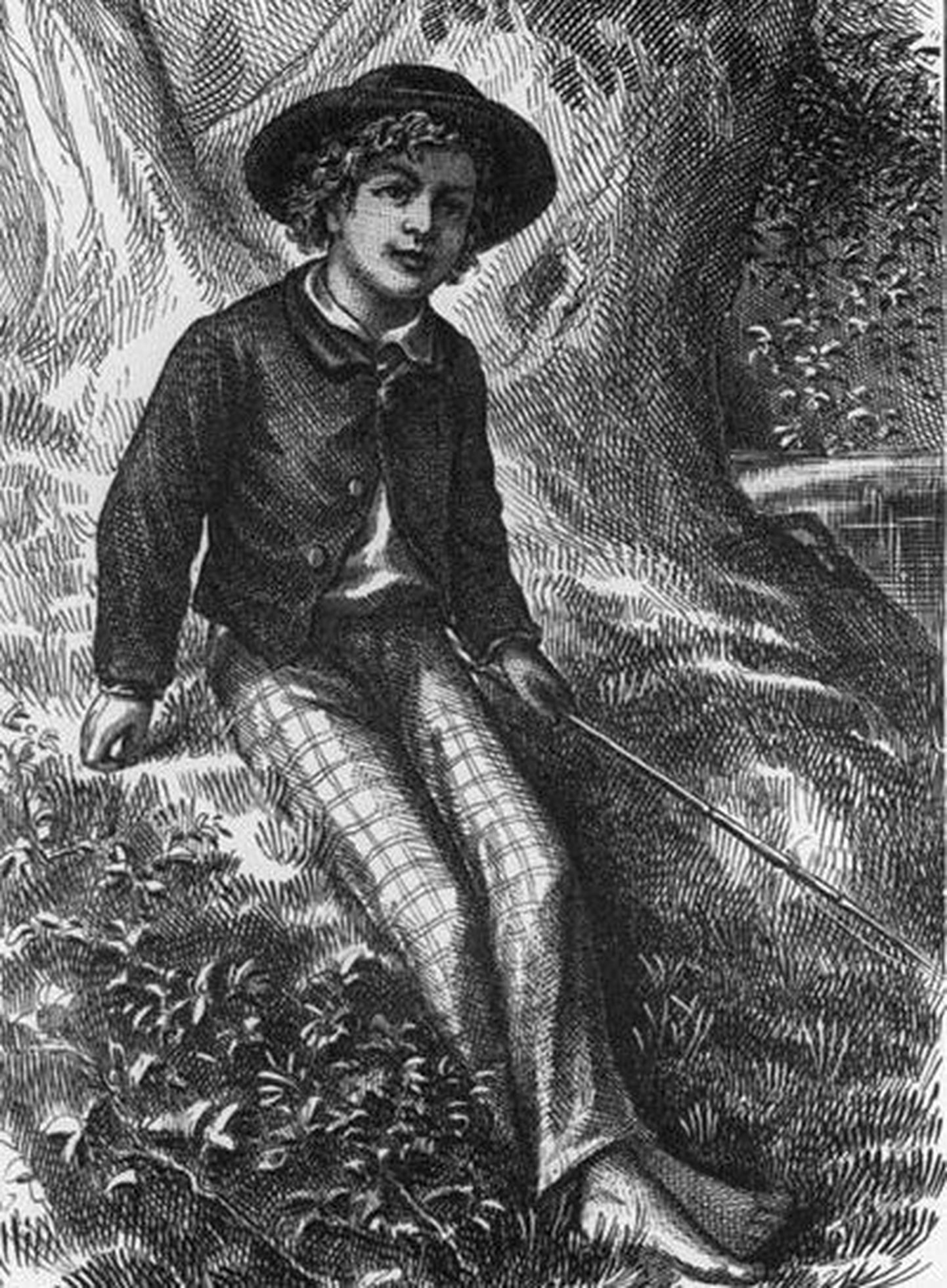 1876. aasta väljaande illustratsioon Tom Sawyerist