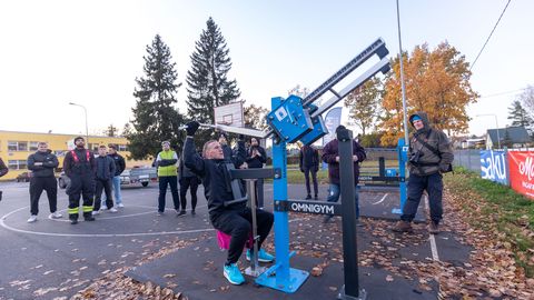 Paidesse tulevad vabaõhu treeningmasinad