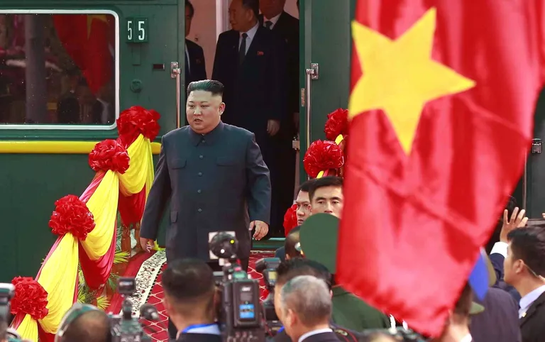 Põhja-Korea liider Kim Jong-un saabus 26. veebruaril Vietnamisse Dong Dangi, kust liikus autoga edasi Hanoisse