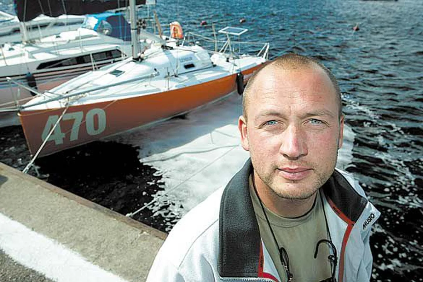 Selle väikse alusega kavatsebki Jaanus Tamme minna seilama üle Atlandi ookeani.
