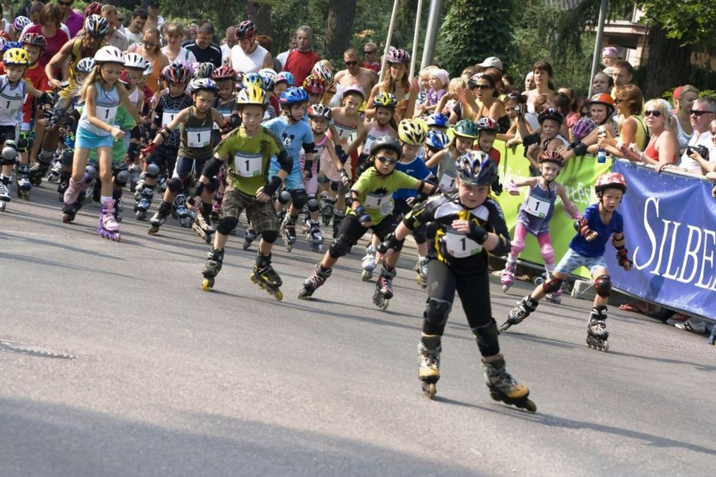 Tartu rulluisumaratoni lastele mõeldud Minimaraton.