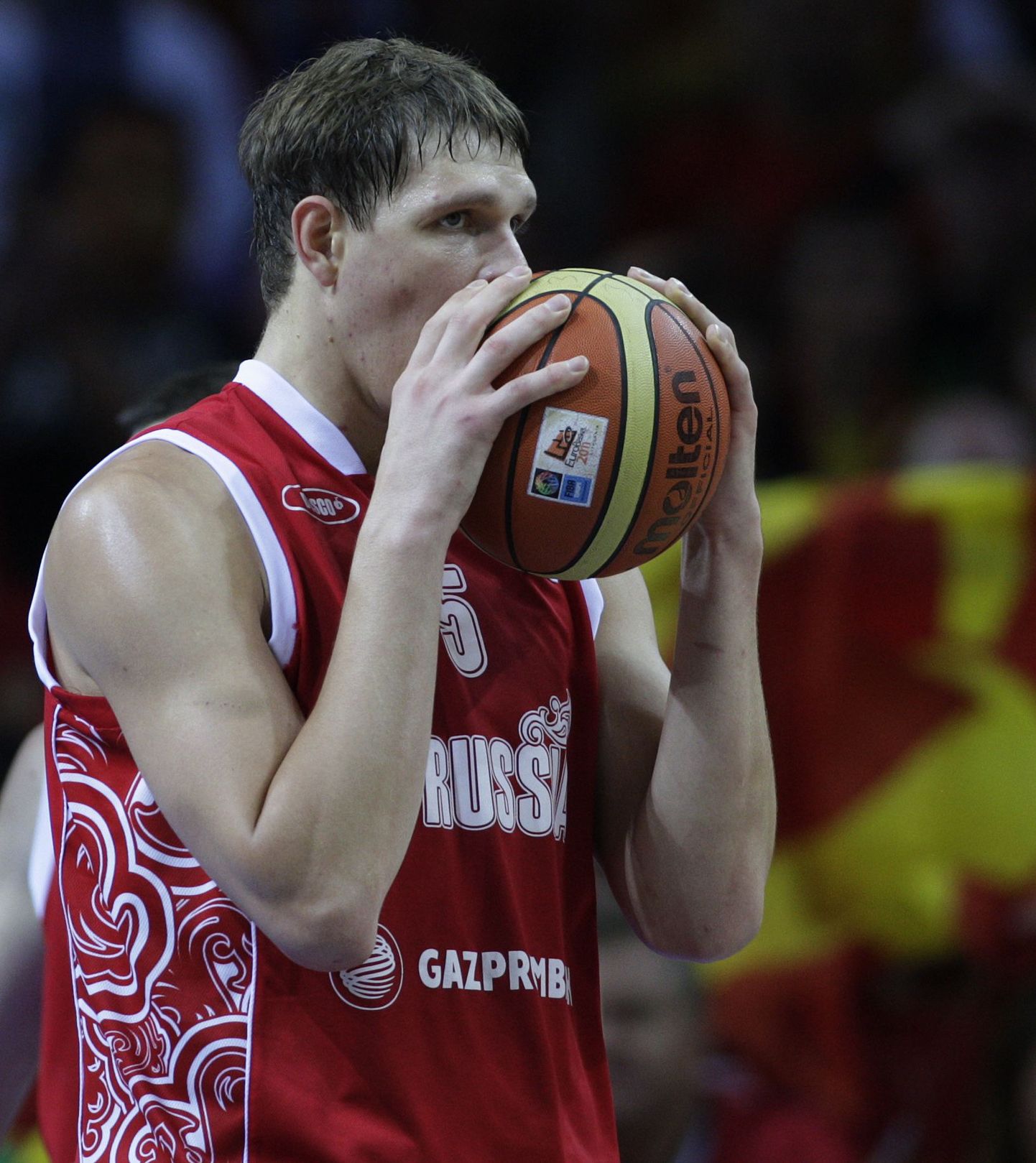 Venemaa korvpallikoondise keskmängija Timofei Mozgov.