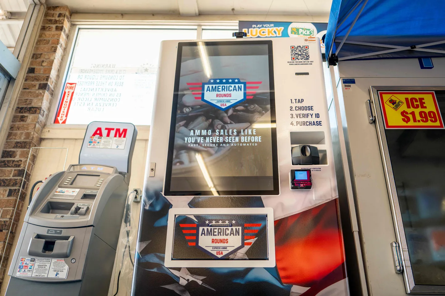 American Rounds'i laskemoona automaat.