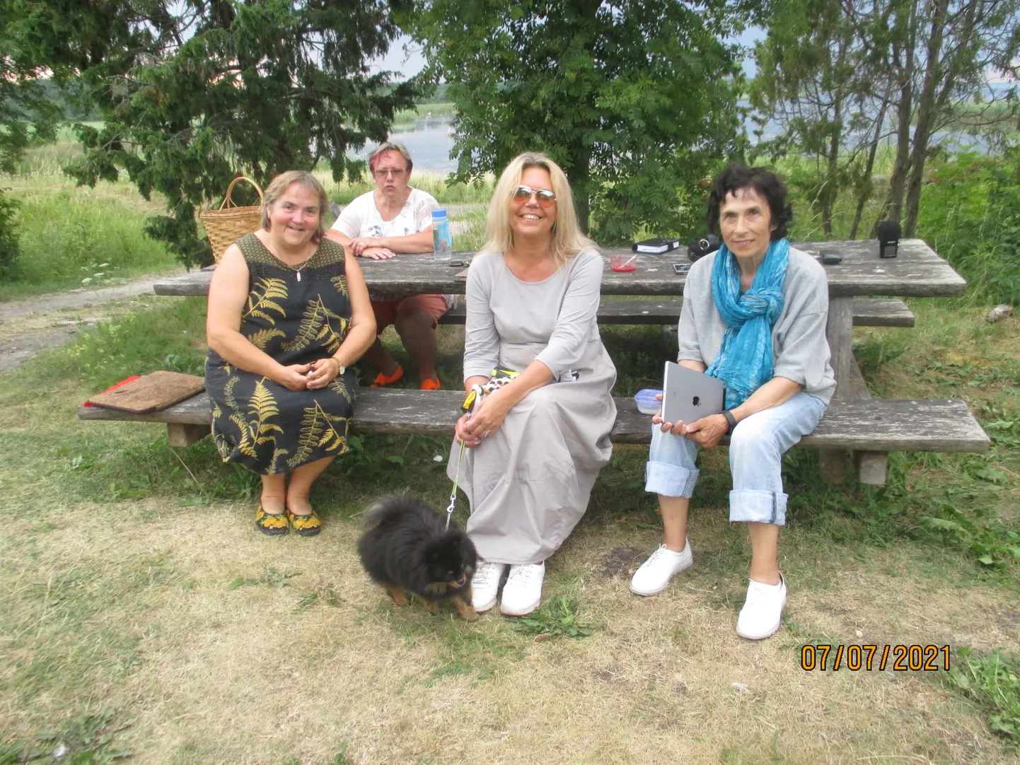 Anu Viljaste, Krista Riik, Ivi Tiitma ja Silvi Teesalu
