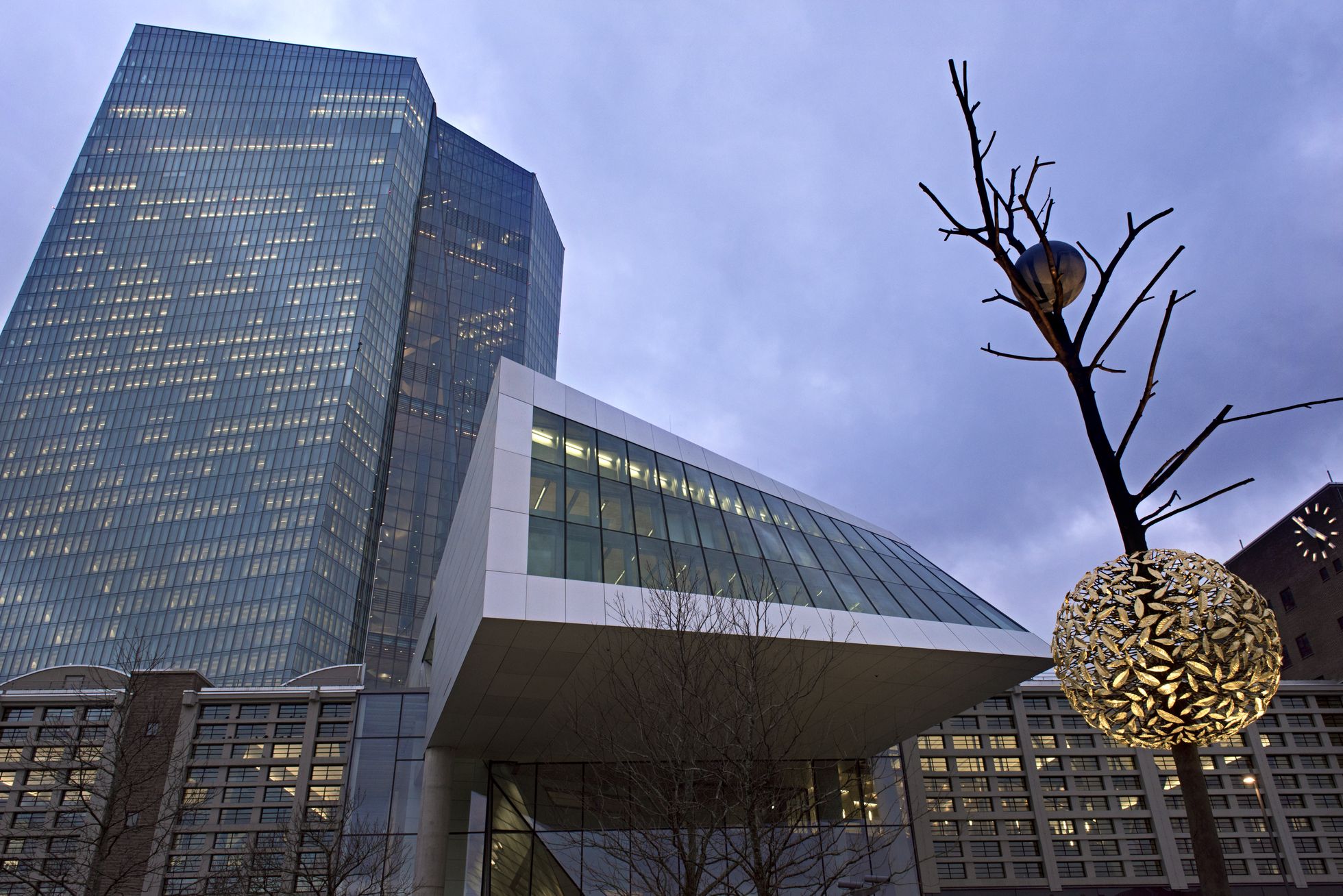 Euroopa Keskpanga hoone Frankfurdis.