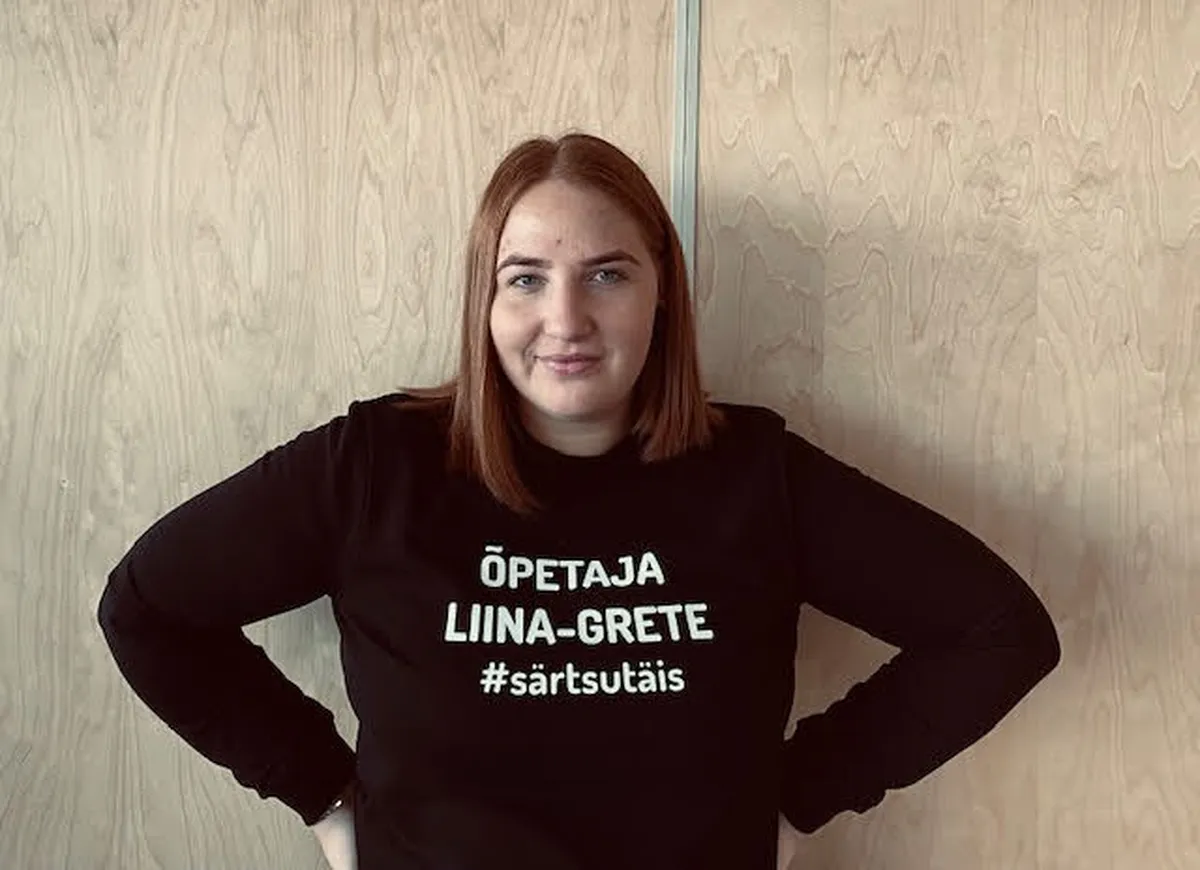 Lähte Gümnaasiumi klassiõpetaja Liina-Grete Uibopuu.