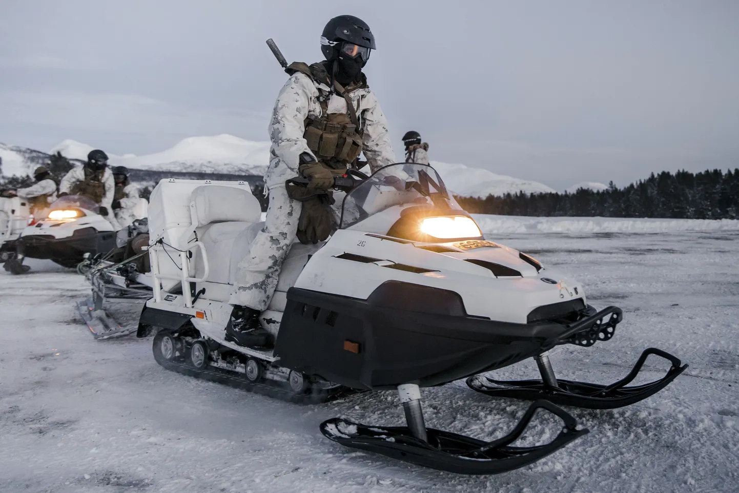 USA merejalaväelased õppusel Norras. Foto on illustratiivne.