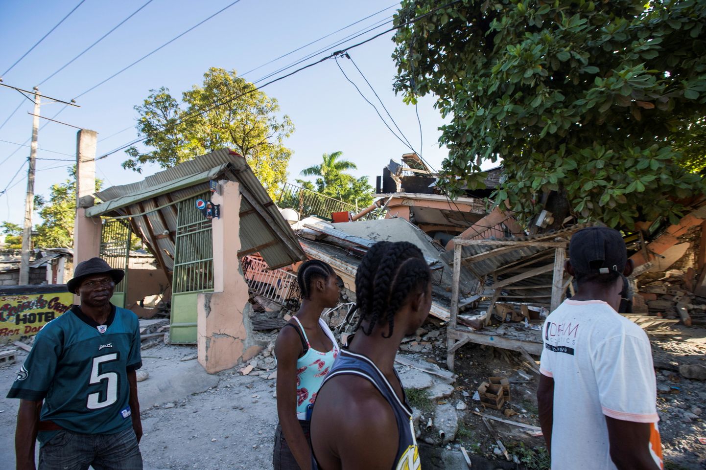 Zemestrīce Haiti.