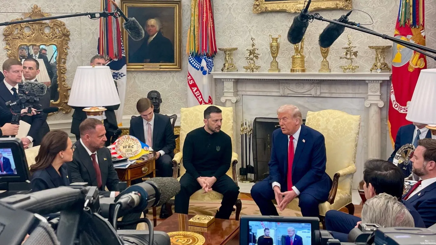 Встреча Владимира Зеленского и Дональда Трампа.