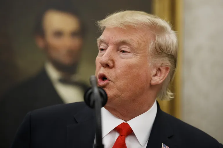Donald Trump 5. septembril 2019 Valges Majas Presidendi Vabadusmedalite tseremoonial