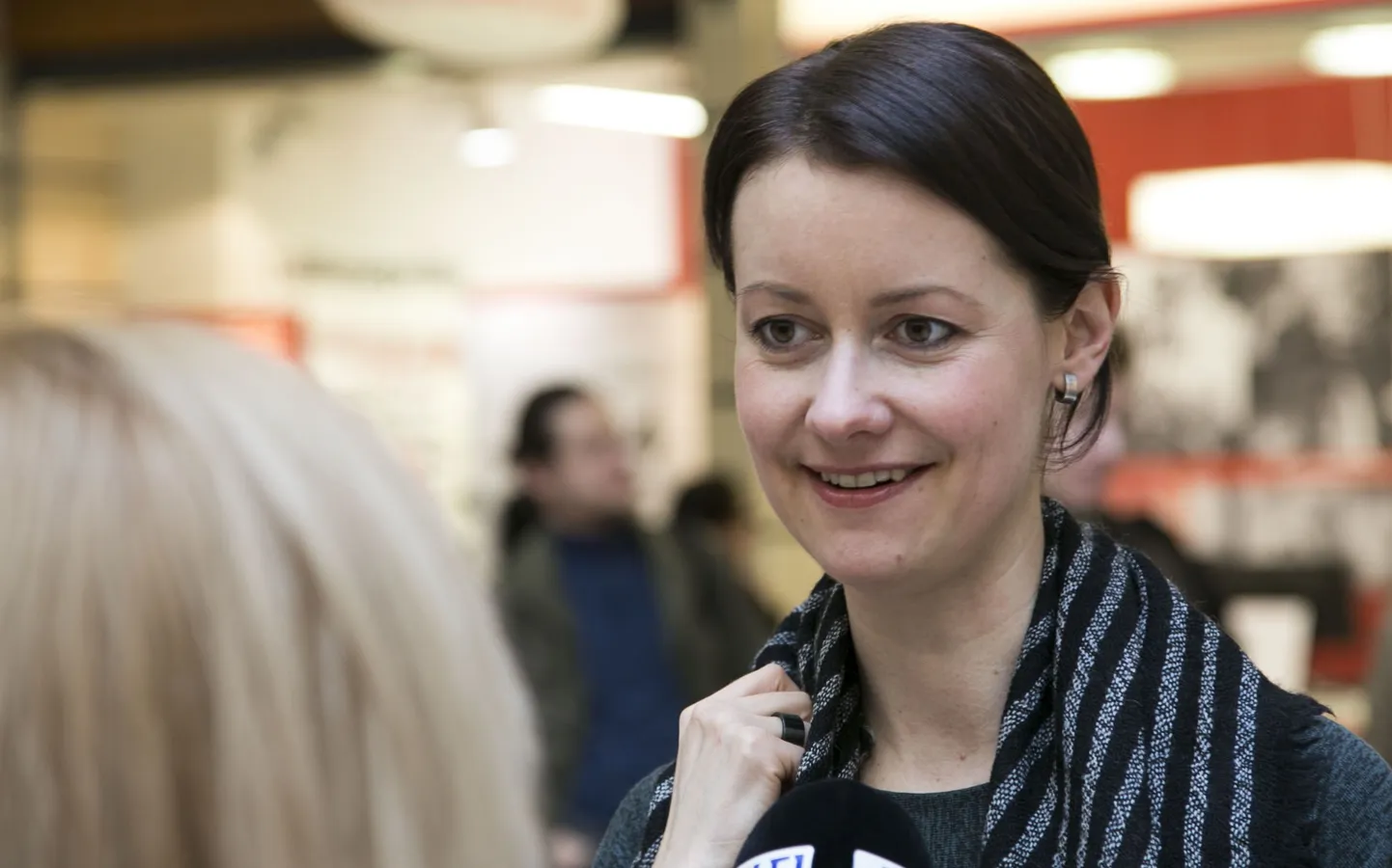 Tallinn Music Week avas Viru Keskuses infopunkti minikontserdiga. Helen Sildna.