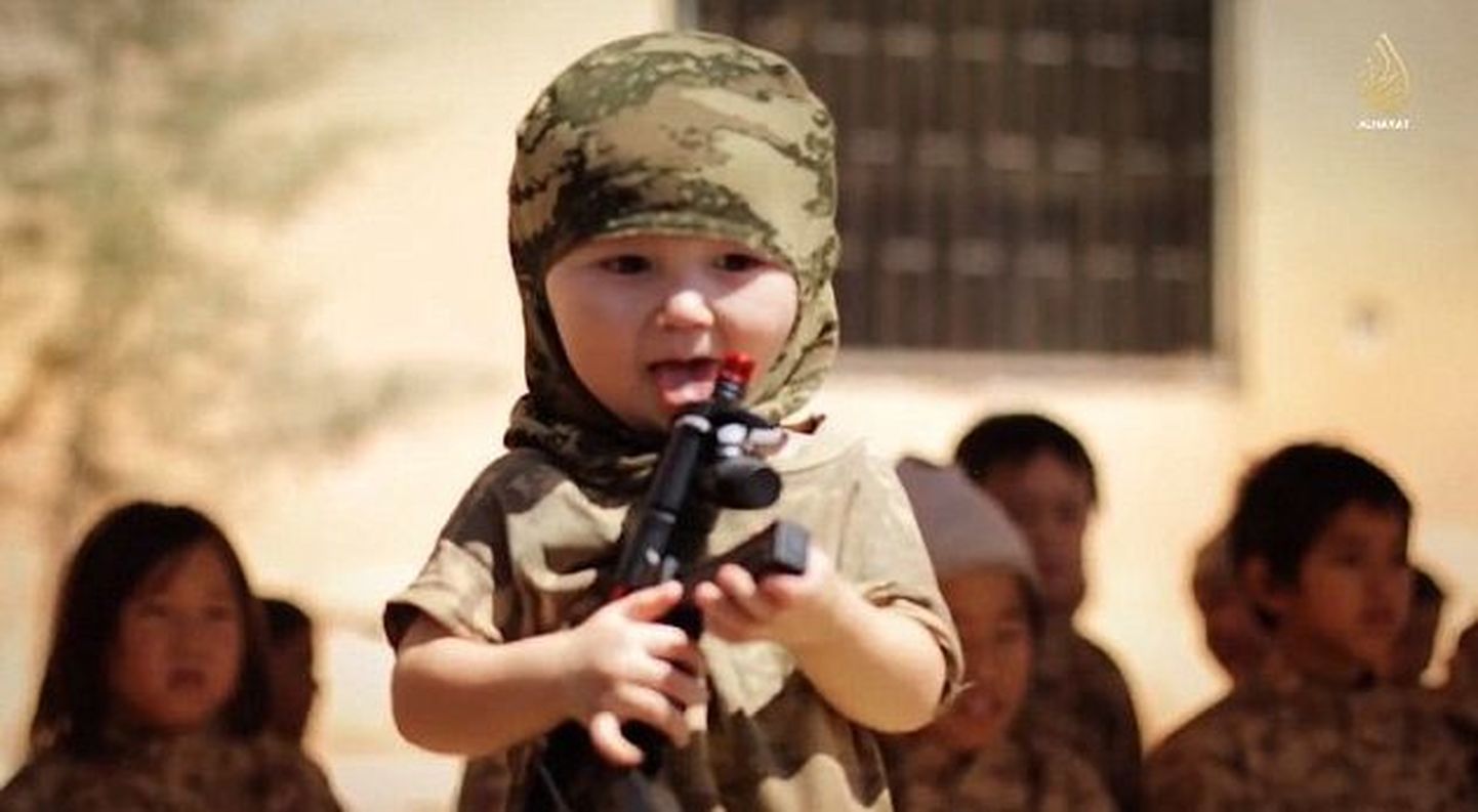 Islamriigi uues propagandavideos on näha relvadega lapsi