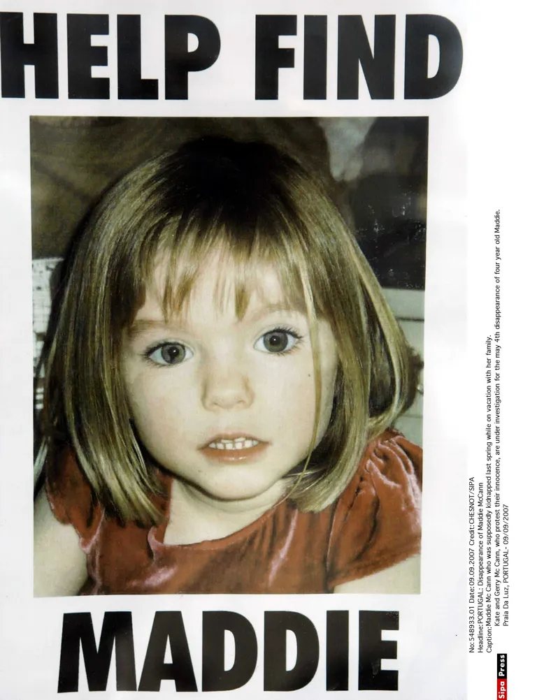 Madeleine McCanni otsimiskuulutus