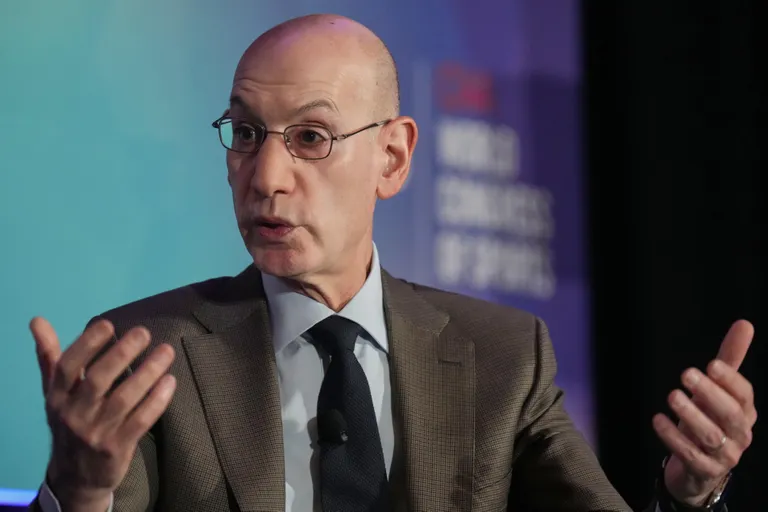 NBA juht Adam Silver.