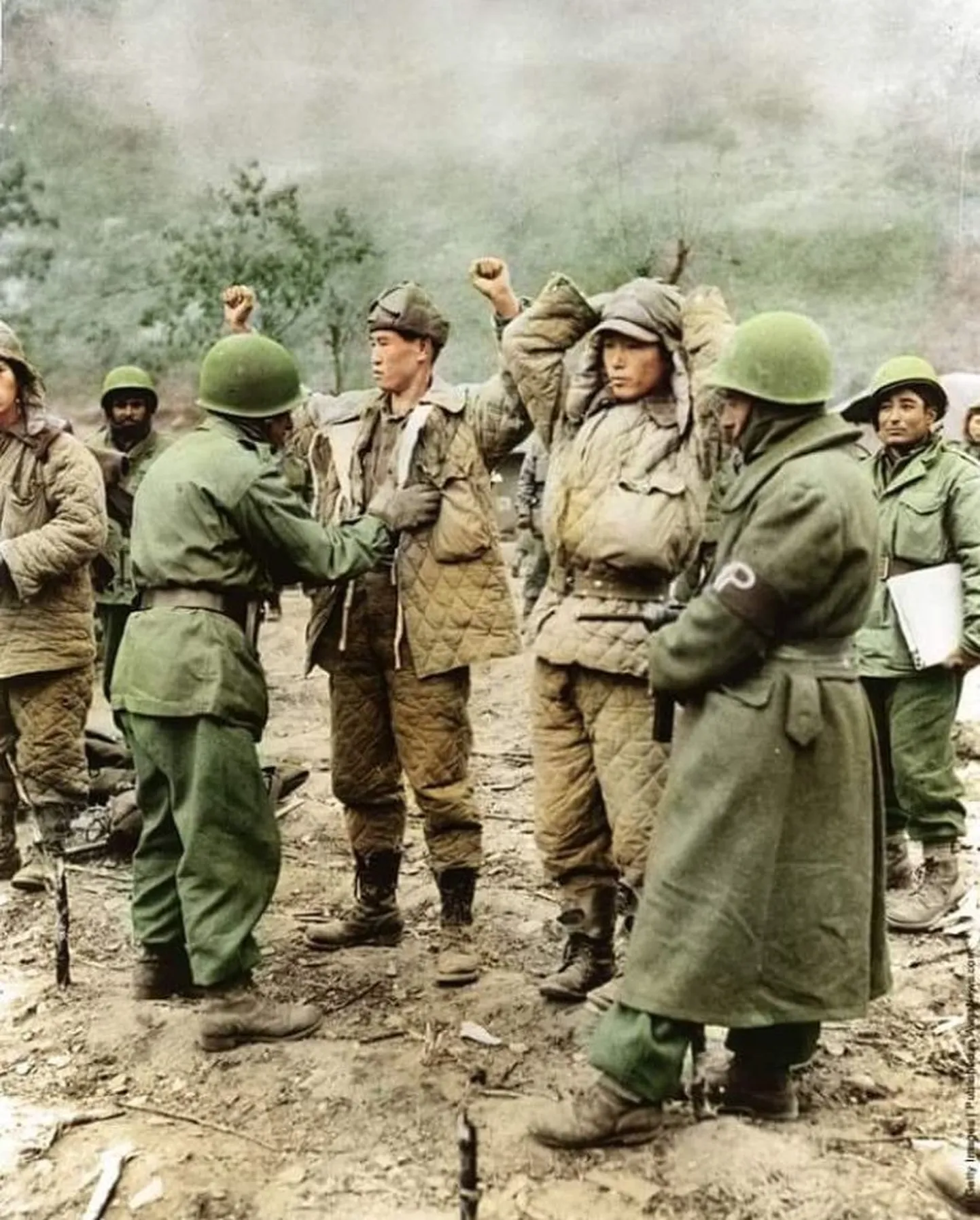 Korea sõda. Foto on illustratiivne.