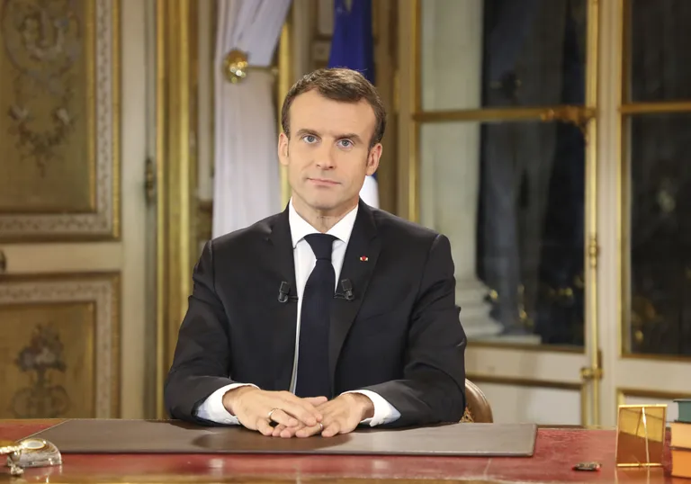 Prantsuse president Emmanuel Macron.