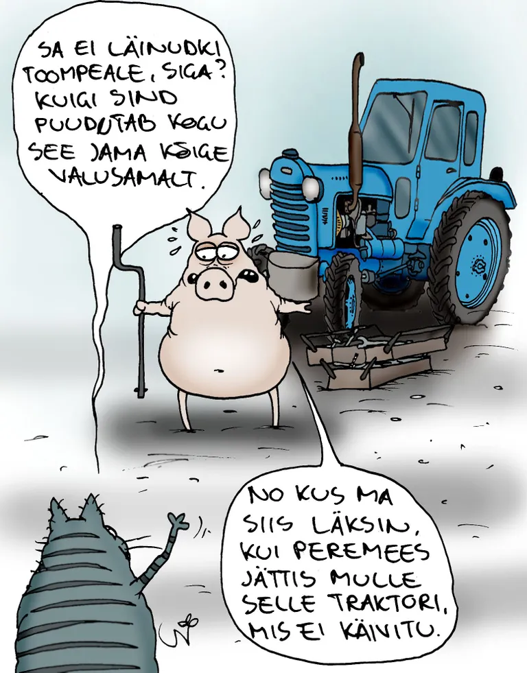 Karikatuur. Autor:
