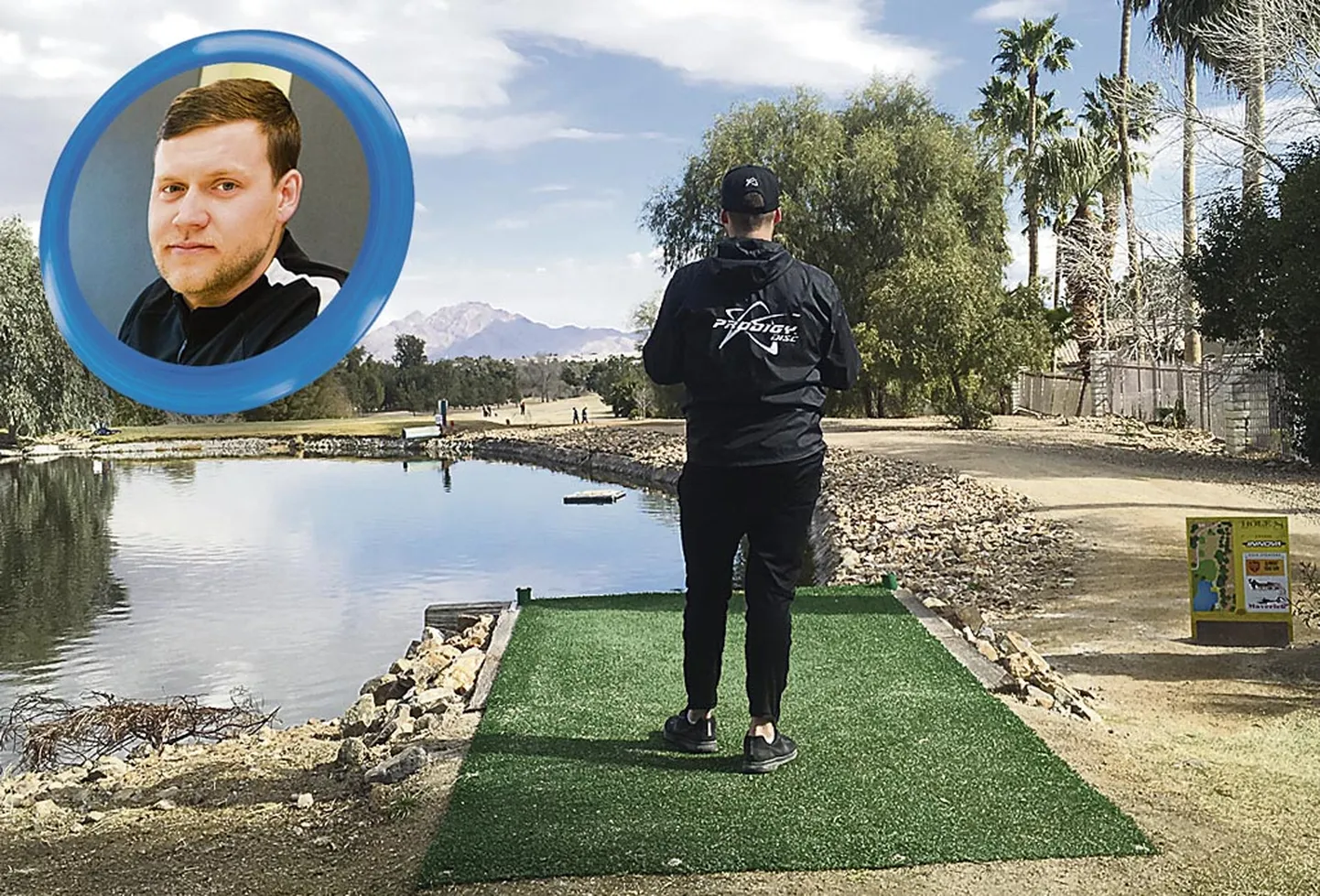 Rotmeistri sõnutsi asuvad USAs sealsed discgolf’i-rajad tihtipeale ava­likes parkides, kus inimesed jalutavad või jooksevad.