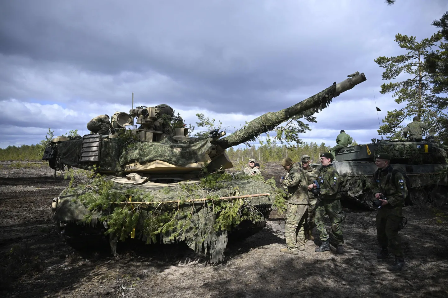 "Abrams" tanks. Ilustratīvs attēls