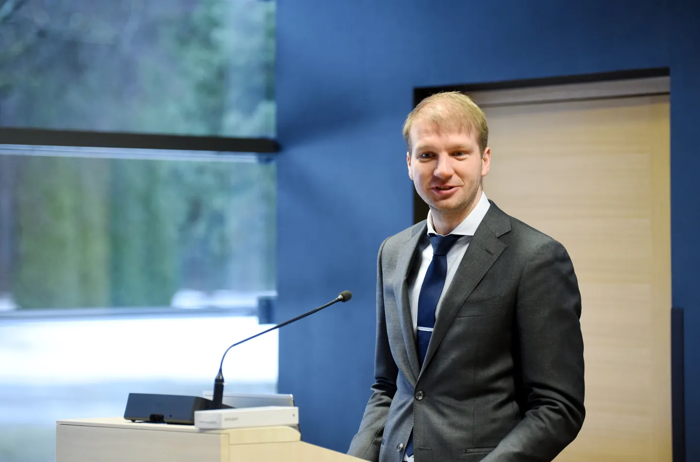 Klimata un enerģētikas ministrs Kaspars Melnis