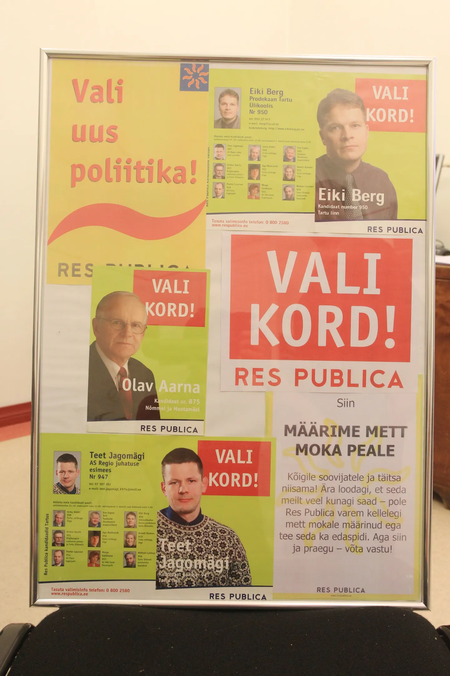 Res Publica valimisreklaam