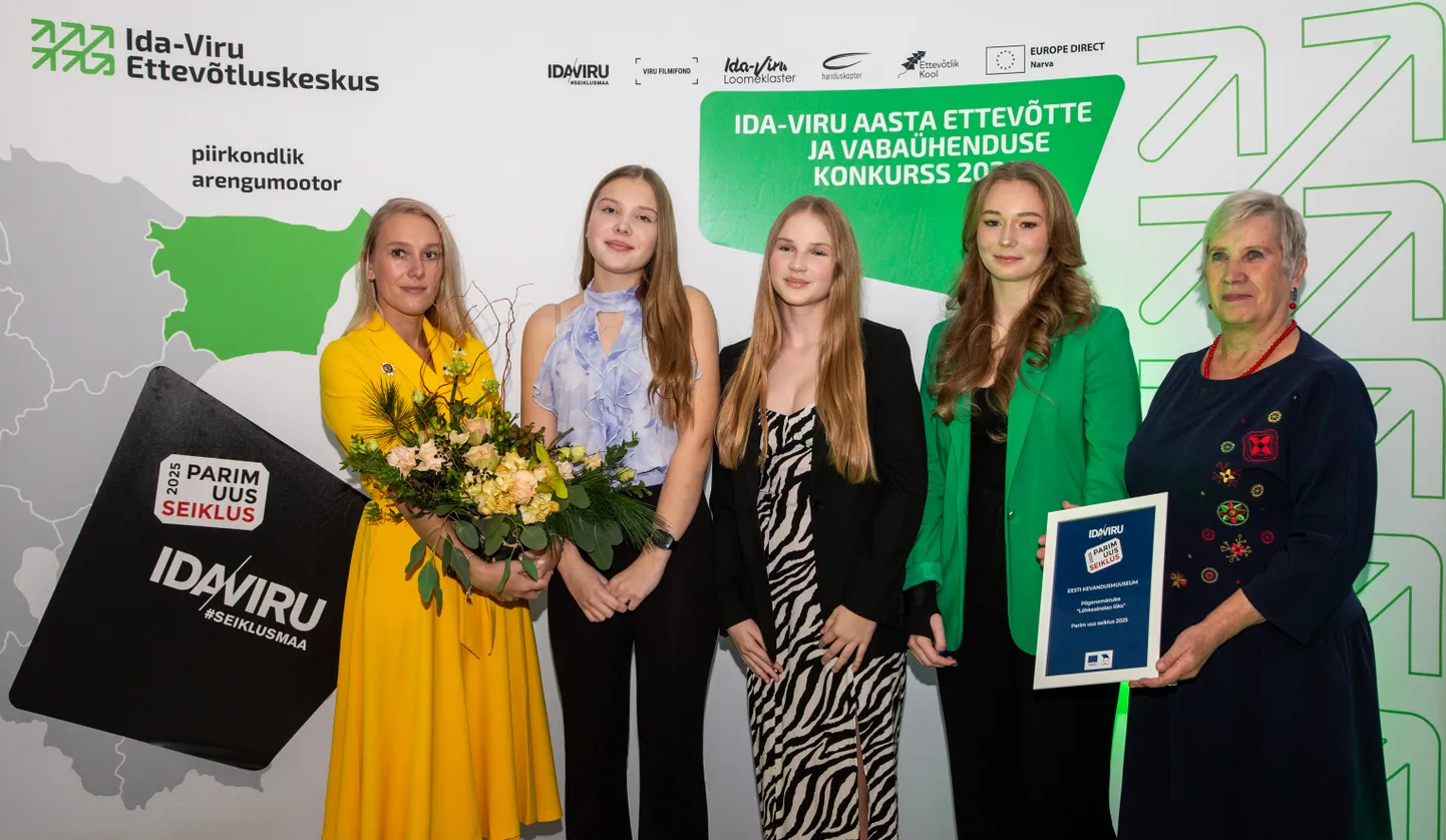 Parima uue seikluse auhinna võtsid vastu projektijuhi rollis olnud Toila valla noorsootööjuht Maarja-Liisa Lepsalu, koolinoorte tiimi esindanud Meribel Piirson, Lisann Sööt ja Anette Tint ning kaevandusmuuseumi juht Etti Kagarov.